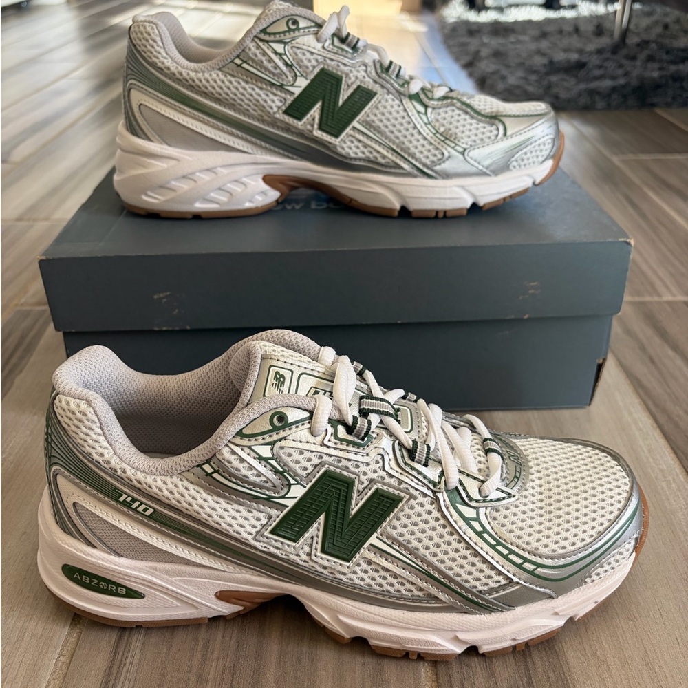 Women's New Balance 740 Shoes Sneakers - Grey Green U740SF2 - Picture 3 of 16